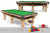 Китайский пул TAO-MI Model 2 (К7) 9 ft, сукно Green